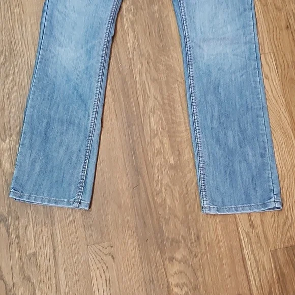 Levi's Light Blue Straight Jeans Sz 18 Sz 29 Vintage Soft - Picture 2 of 8